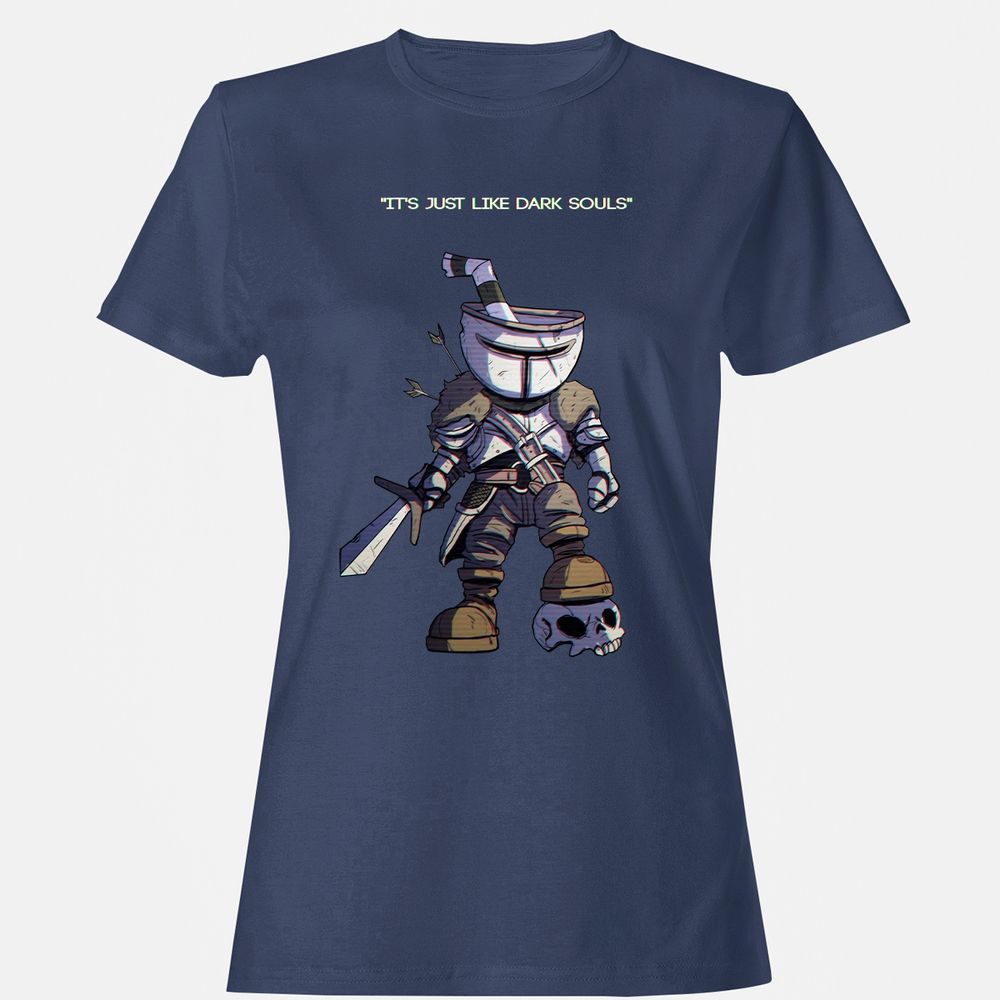 Women's T-Shirt - MACRKBQP - Navy - 10