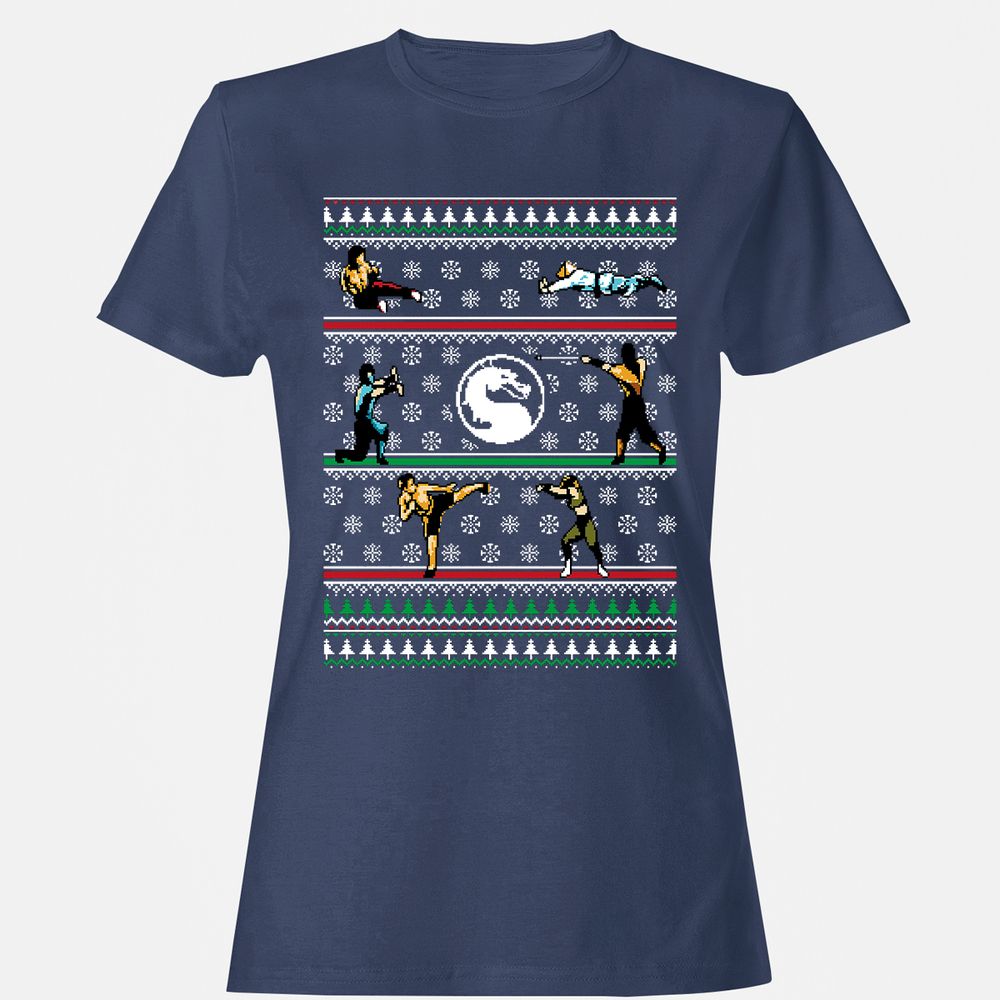 Women's T-Shirt - ZSAYTBAT - Navy - 10