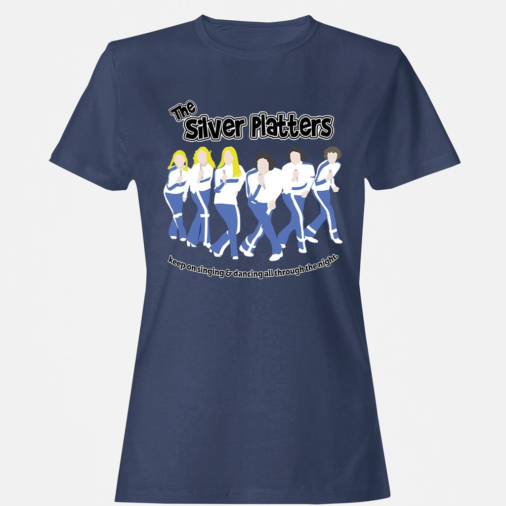 Women's T-Shirt - TNQSRYB7 - Navy - 10