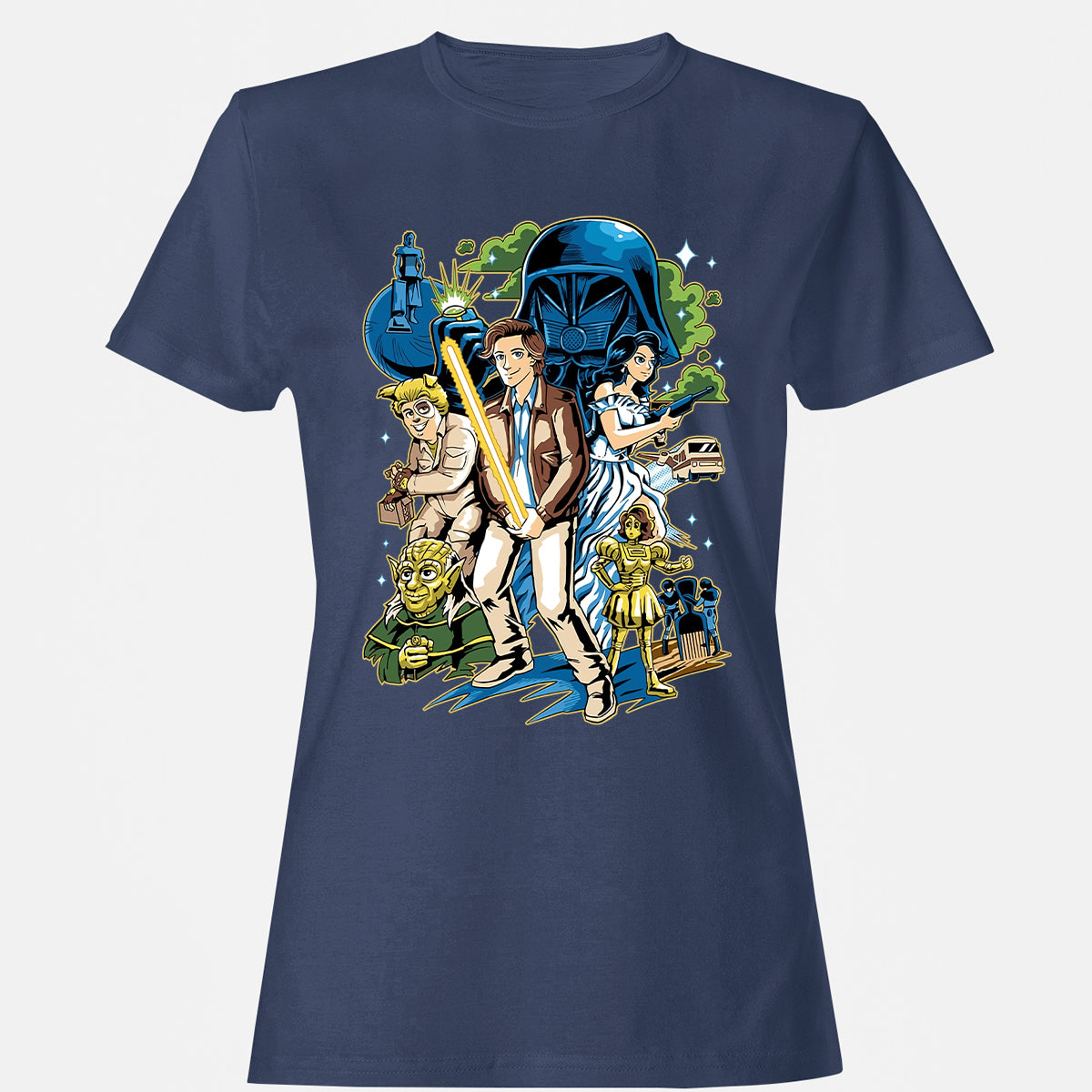Women's T-Shirt - XL6P5ZGG - Navy - 10