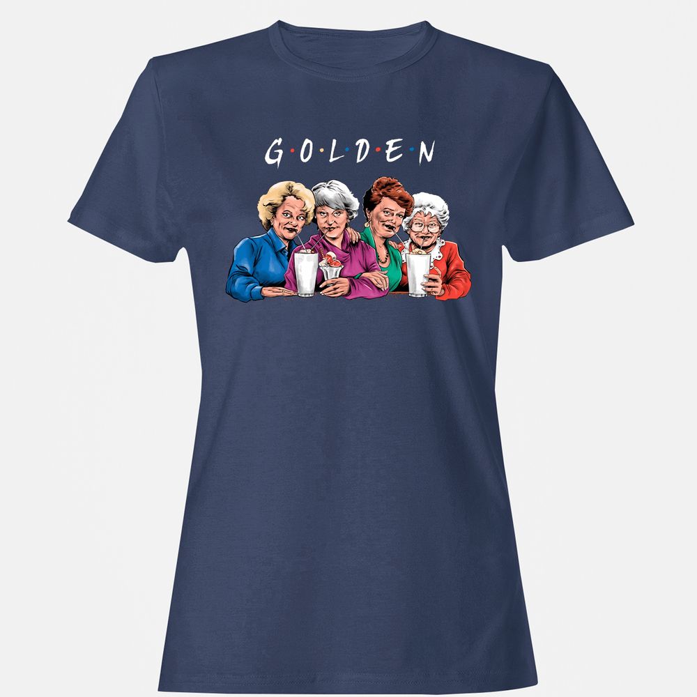 Women's T-Shirt - A5UXB8VQ - Navy - 10