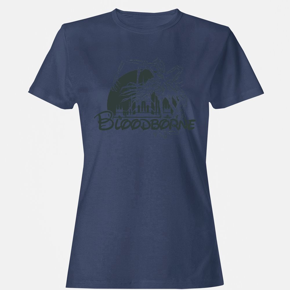 Women's T-Shirt - A6VZXF9D - Navy - 10
