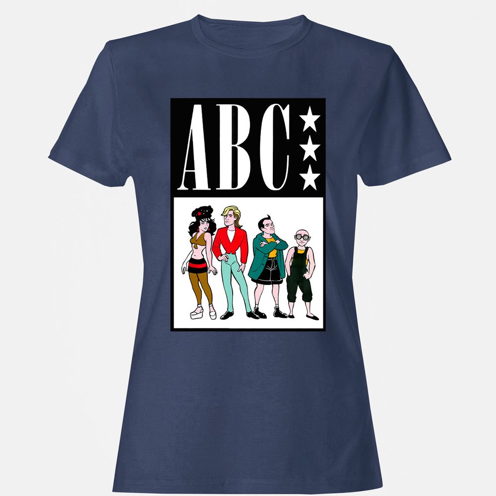 Women's T-Shirt - MTJDE894 - Navy - 10
