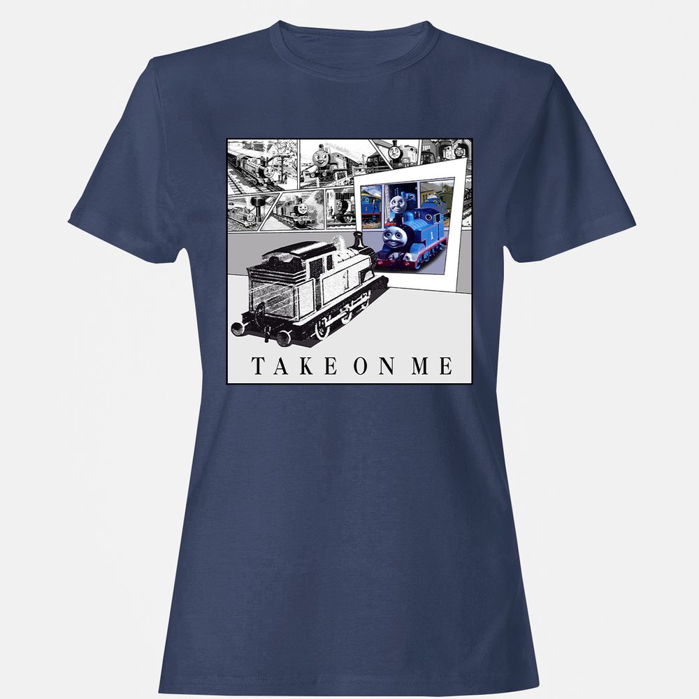 Women's T-Shirt - E6P42UP4 - Navy - 10