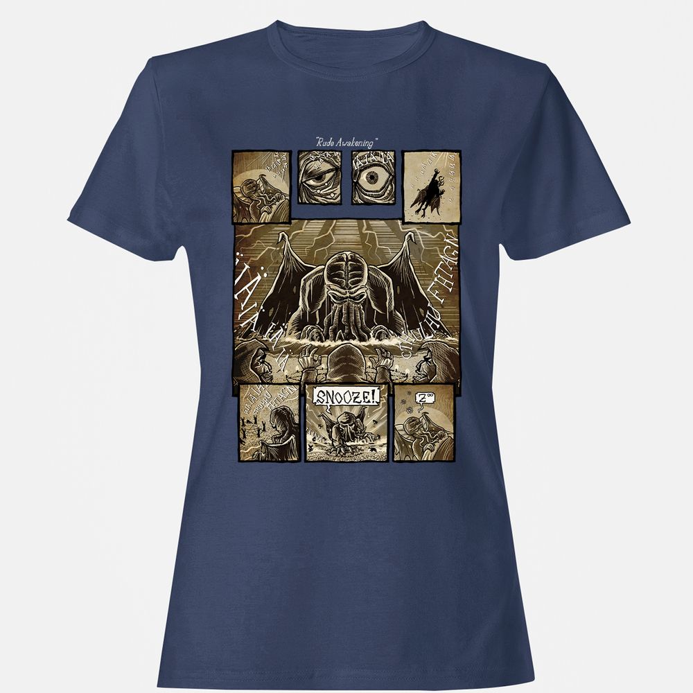 Women's T-Shirt - QQ2YNJD8 - Navy - 10