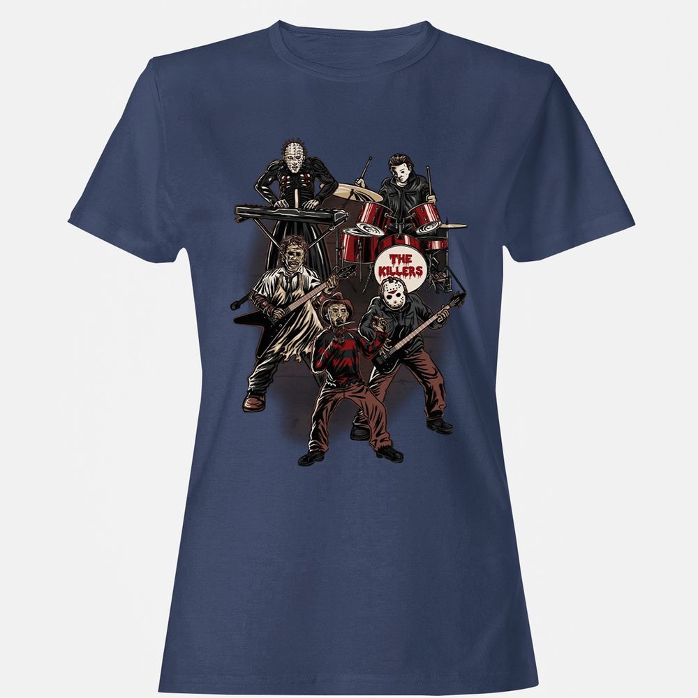 Women's T-Shirt - LD43RQTY - Navy - 10