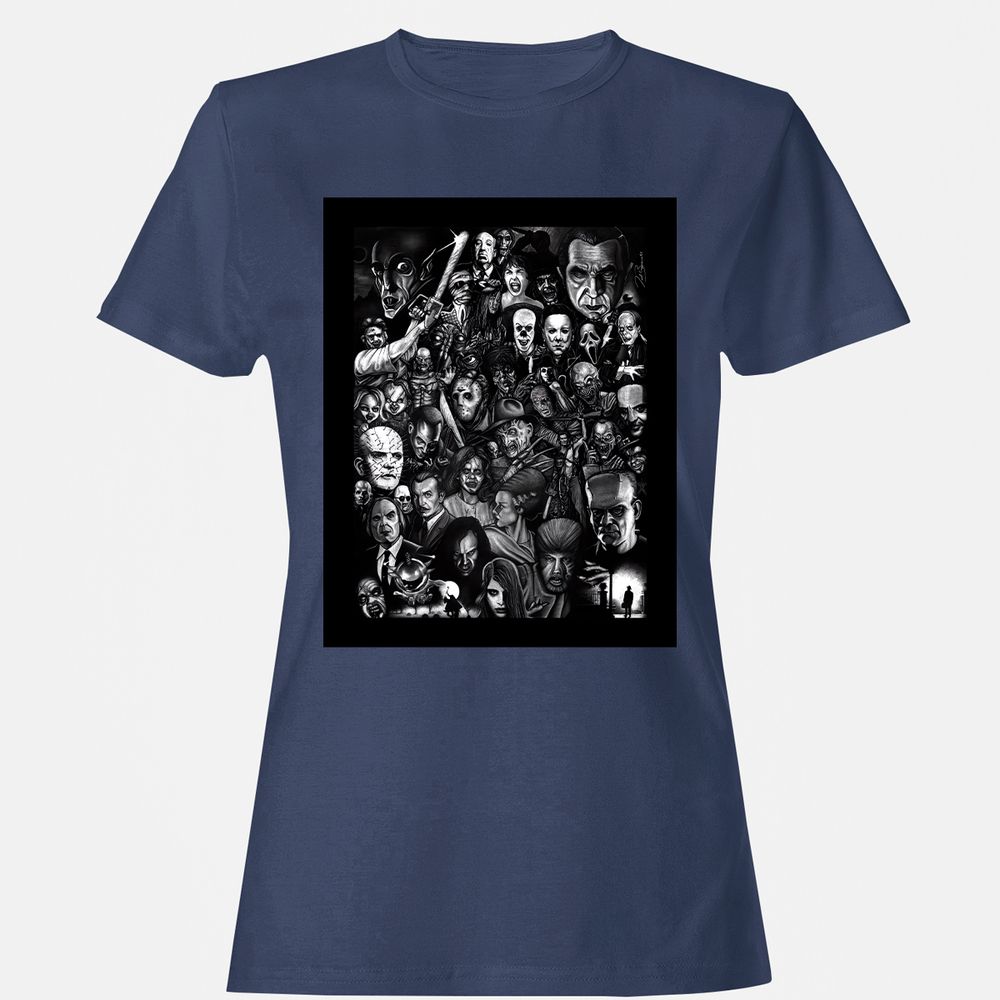 Women's T-Shirt - 2YKN34N1 - Navy - 10