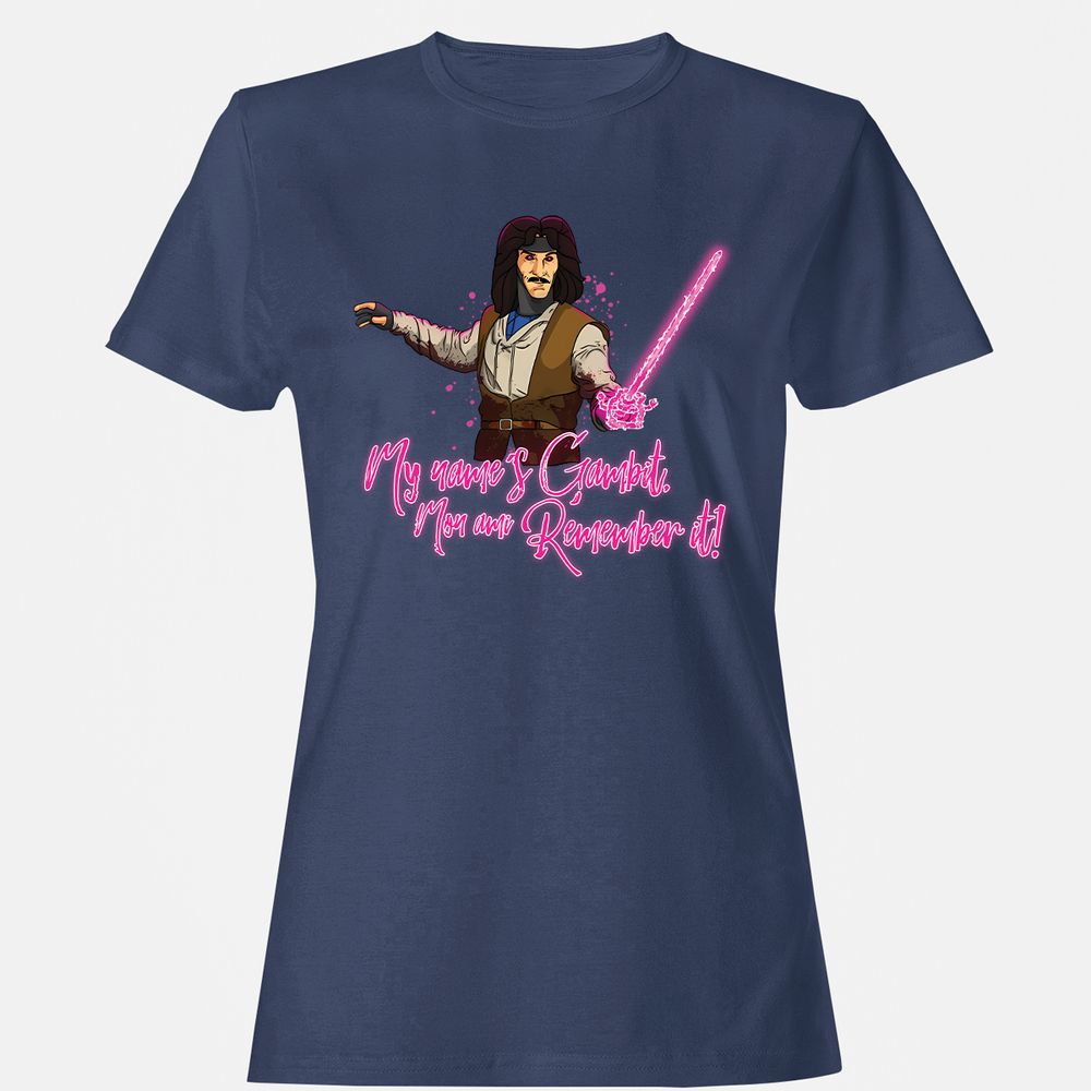 Women's T-Shirt - 9HKL5G7Z - Navy - 10