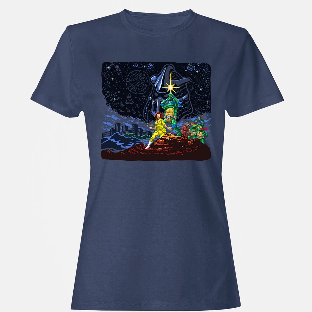 Women's T-Shirt - 4ZWF789H - Navy - 10