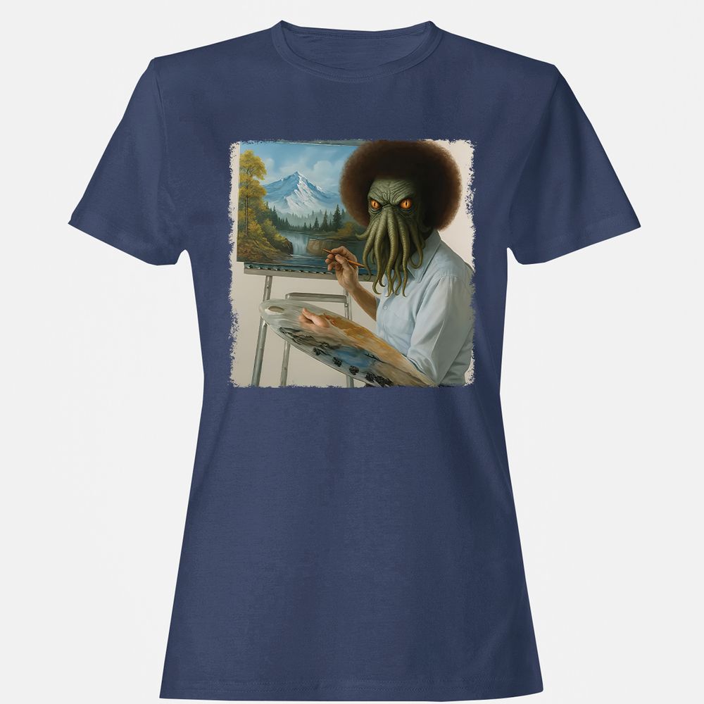 Women's T-Shirt - GK78FAKW - Navy - 10