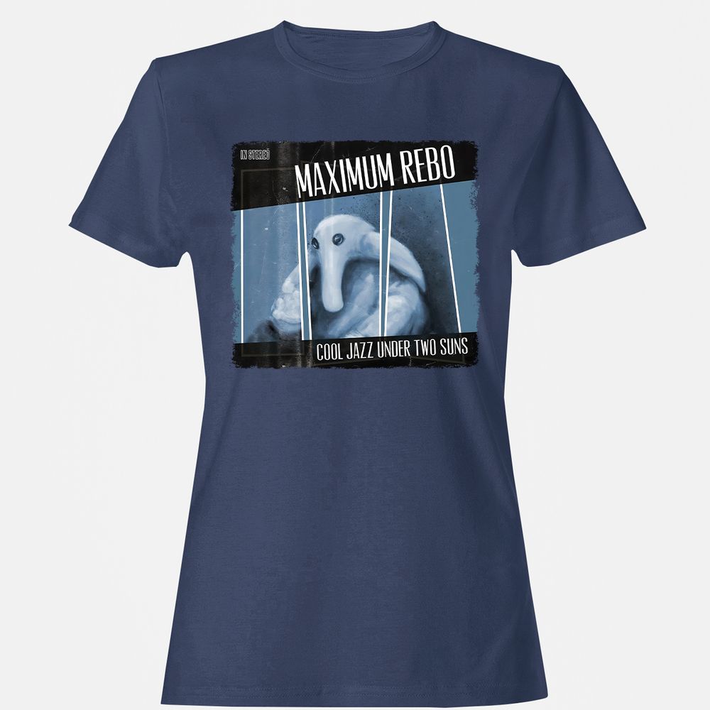 Women's T-Shirt - 5FQCT8D4 - Navy - 10