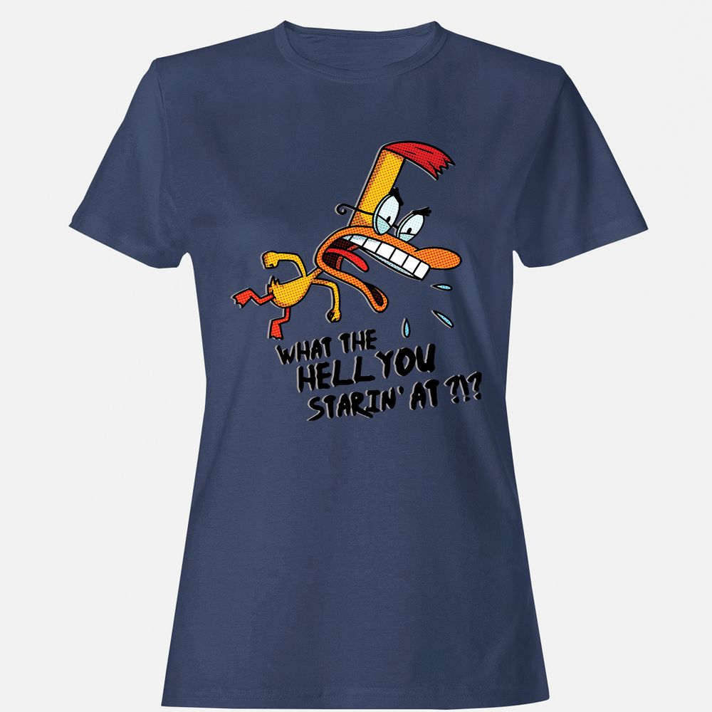 Women's T-Shirt - 83J4JYQF - Navy - 10
