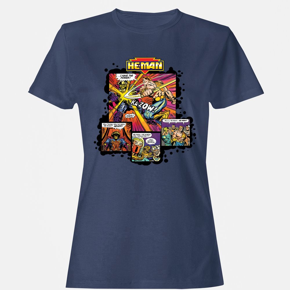 Women's T-Shirt - V1SHCJCU - Navy - 10