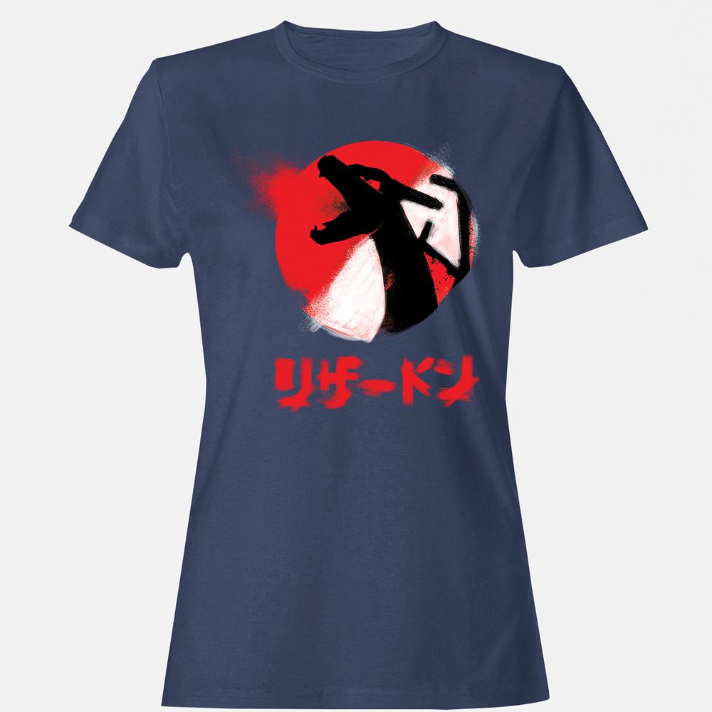 Women's T-Shirt - B5UZ6PCW - Navy - 10