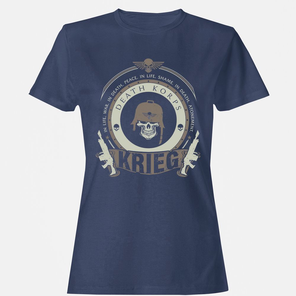 Women's T-Shirt - B9JUCS63 - Navy - 10