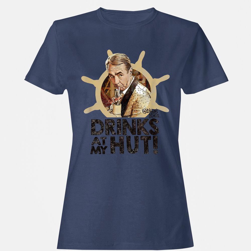 Women's T-Shirt - 1PKQNDRS - Navy - 10