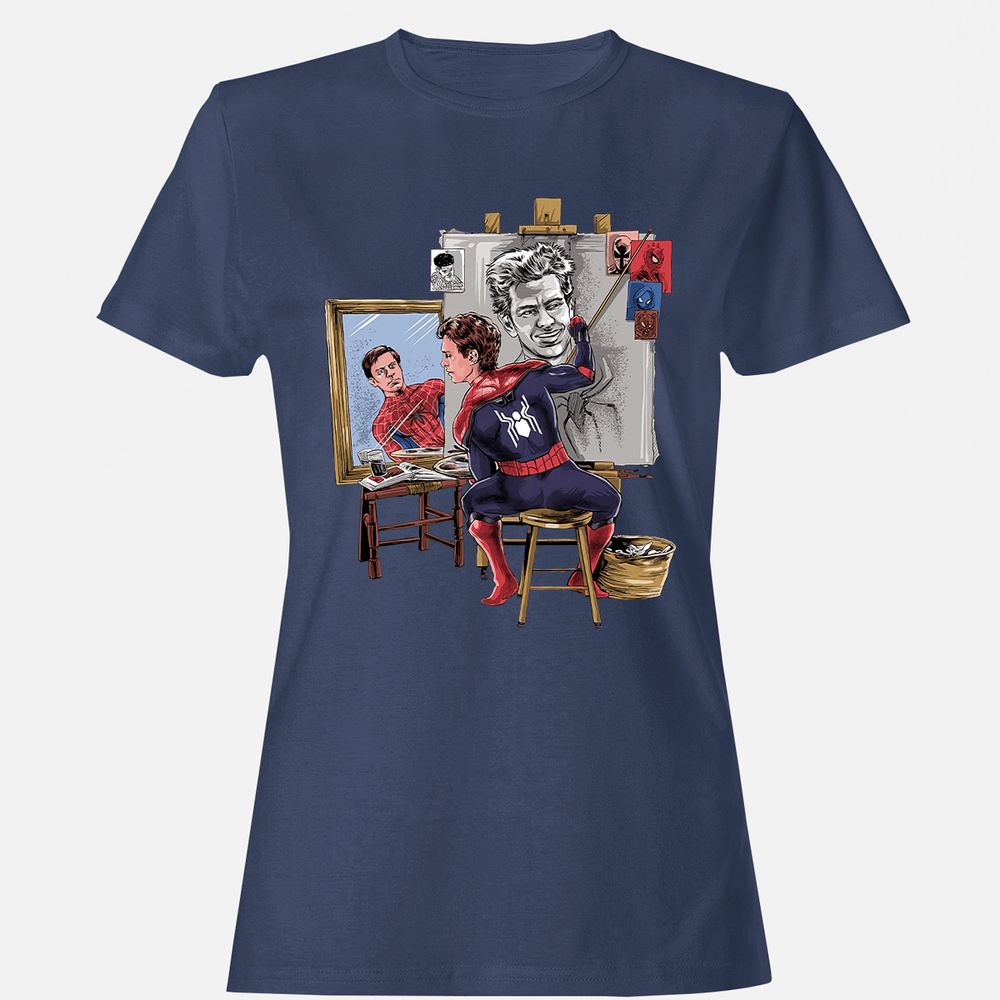 Women's T-Shirt - KLYWP9HN - Navy - 10