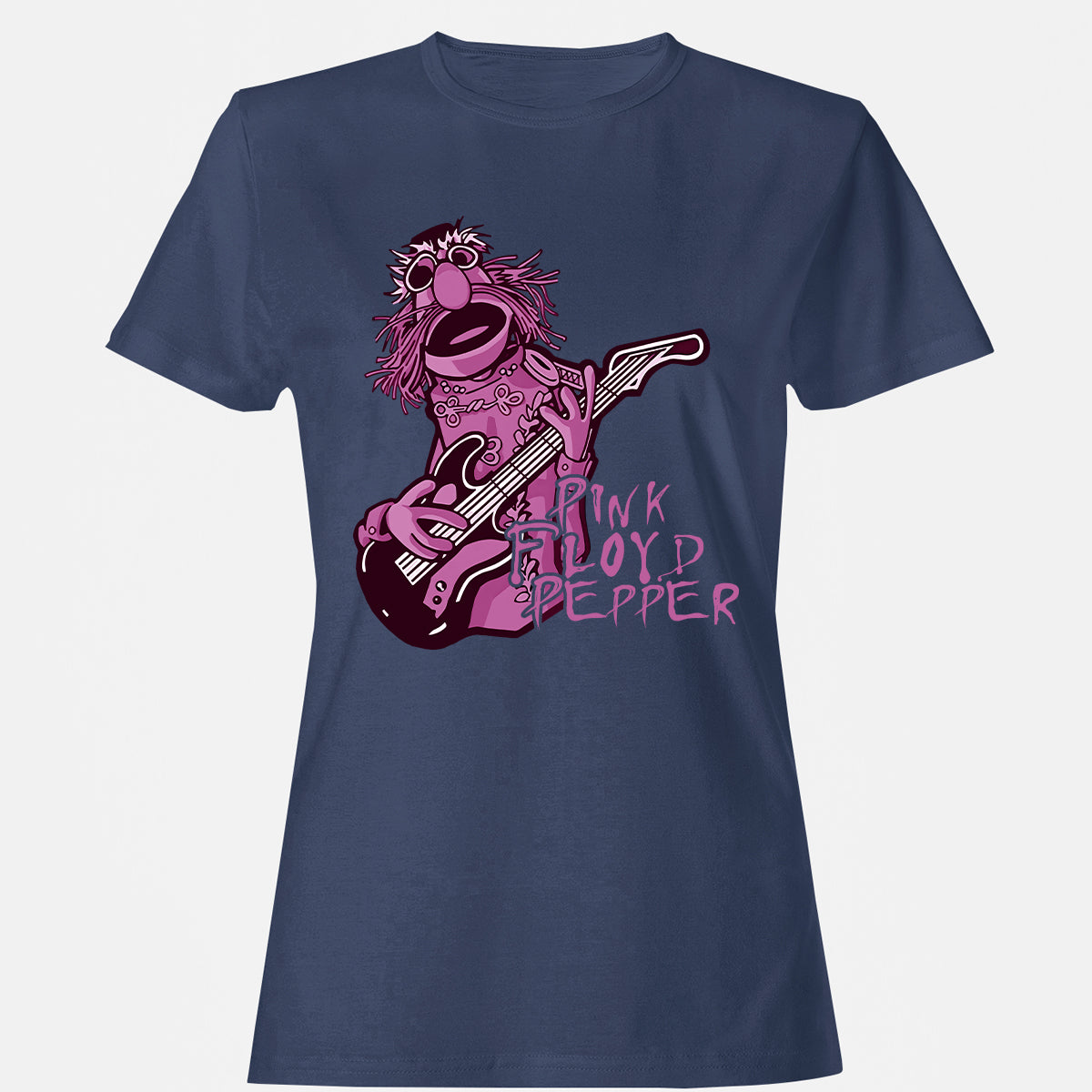 Women's T-Shirt - YMFVWASK - Navy - 10
