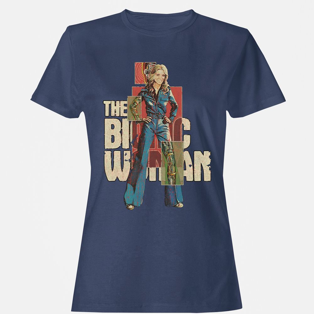 Women's T-Shirt - SJR7HYZB - Navy - 10