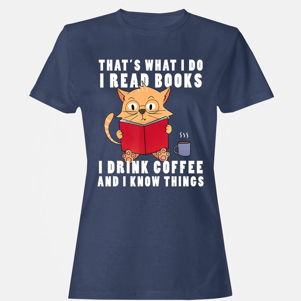 Women's T-Shirt - HVMKN7KR - Navy - 10