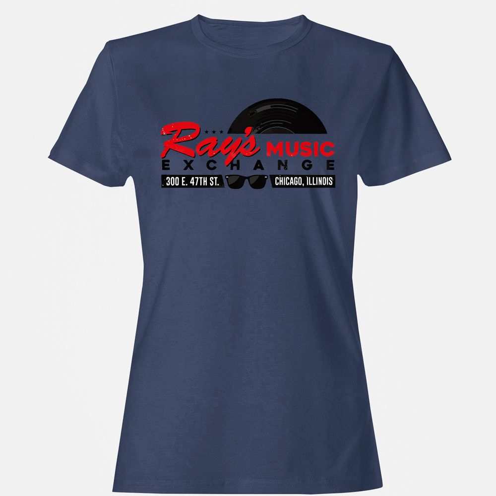 Women's T-Shirt - CHW5MFA5 - Navy - 10