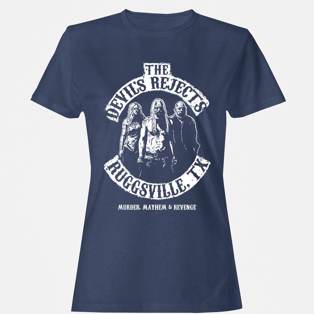 Women's T-Shirt - QWDD8THP - Navy - 10