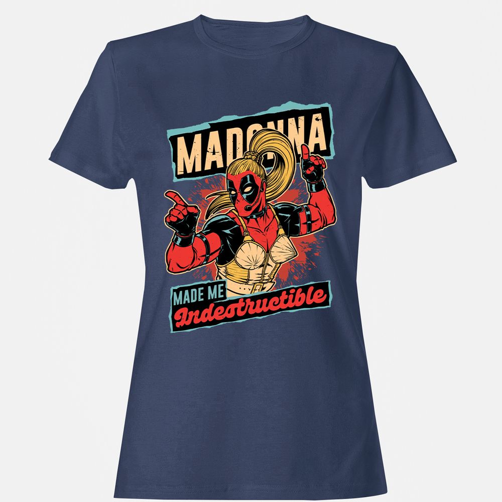 Women's T-Shirt - 9BJSC8AF - Navy - 10