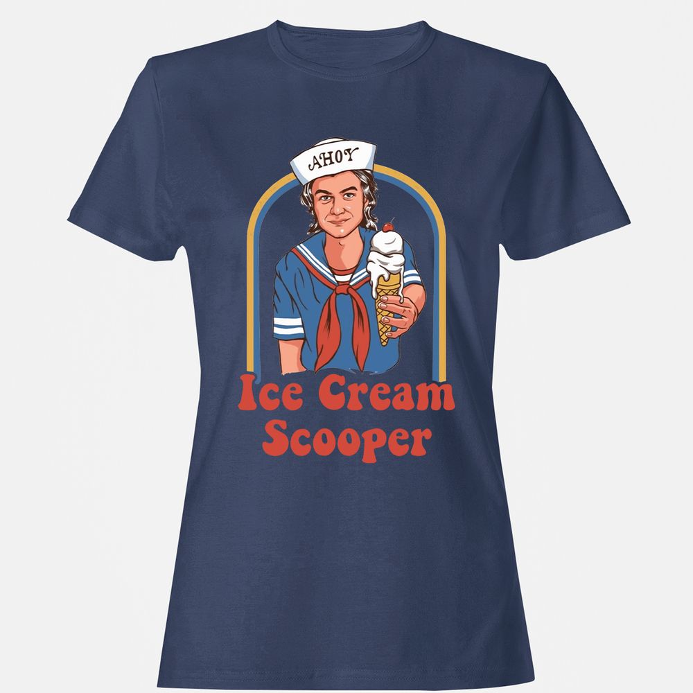 Women's T-Shirt - Y4TF54JA - Navy - 10