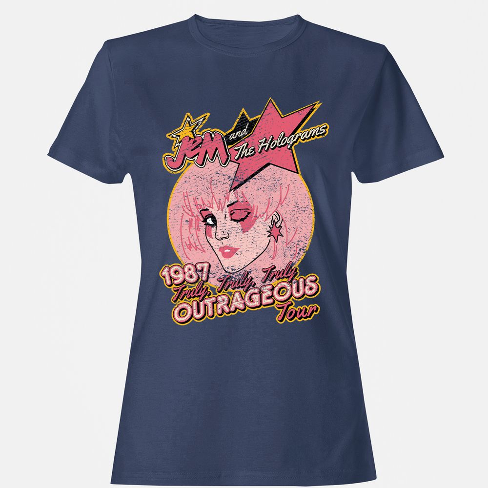 Women's T-Shirt - 3P8CNW6F - Navy - 10