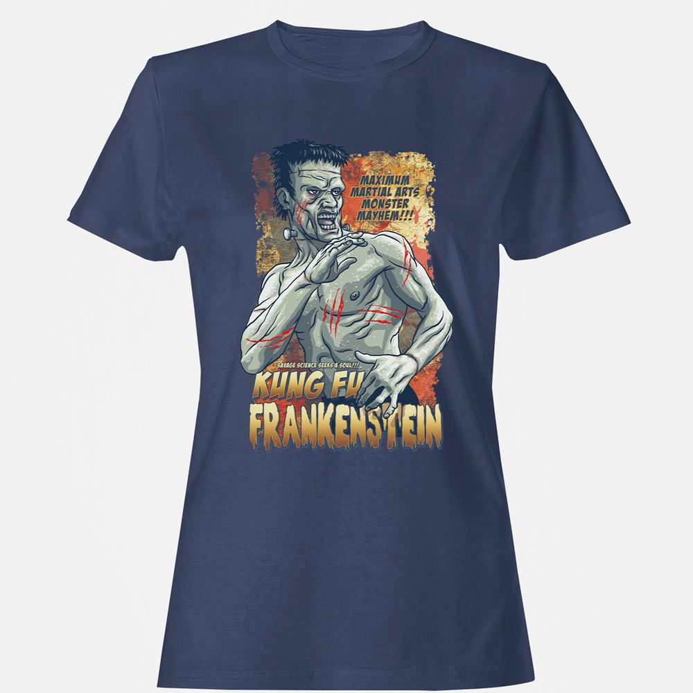 Women's T-Shirt - JZXGYVZN - Navy - 10