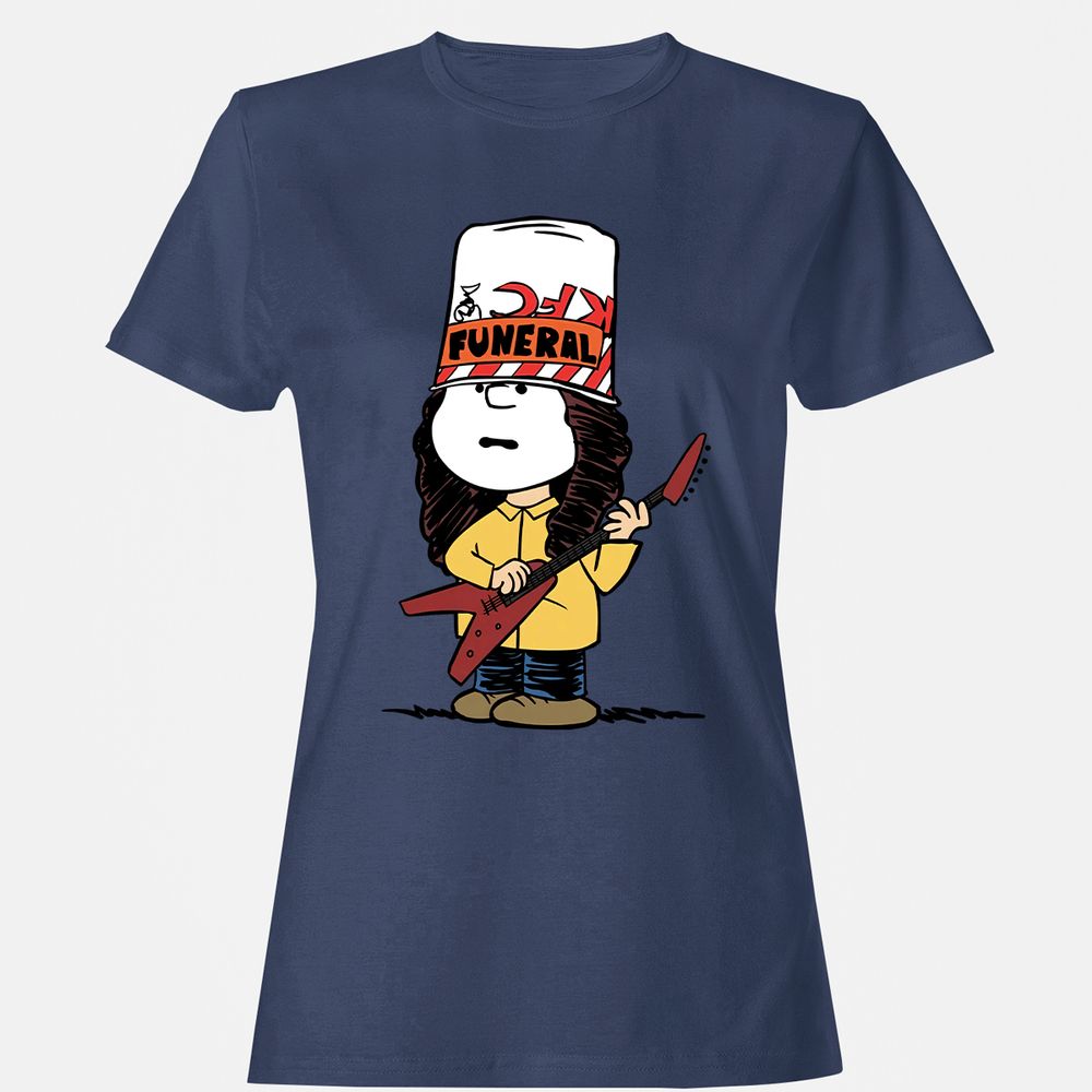 Women's T-Shirt - QH7PCTP9 - Navy - 10