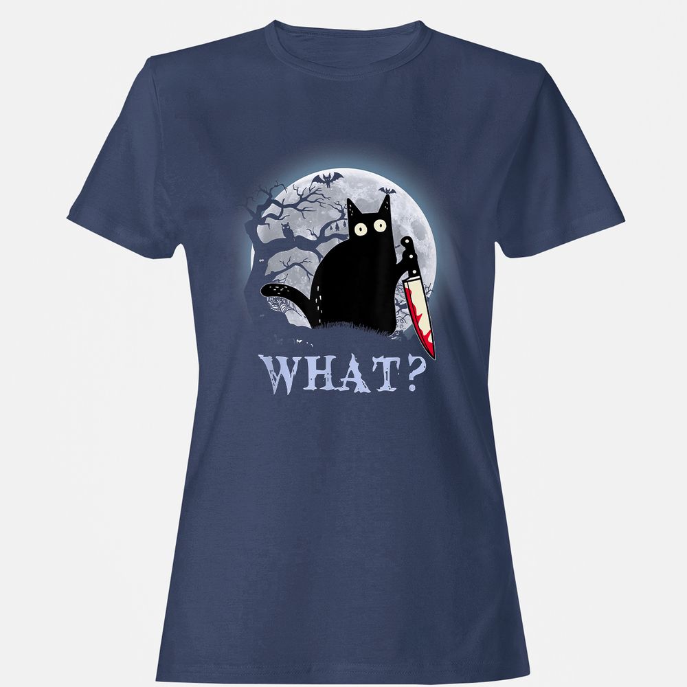 Women's T-Shirt - ELTKGXMF - Navy - 10