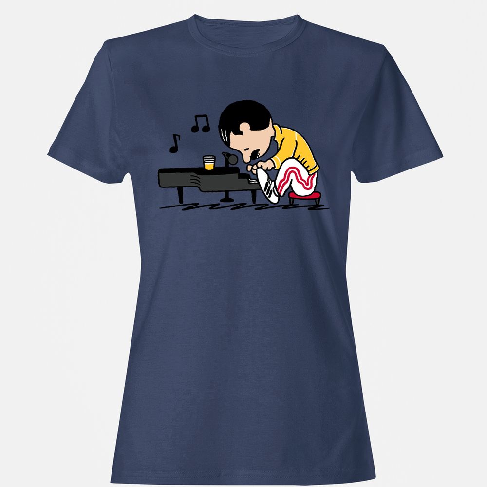 Women's T-Shirt - 47RYUEVM - Navy - 10