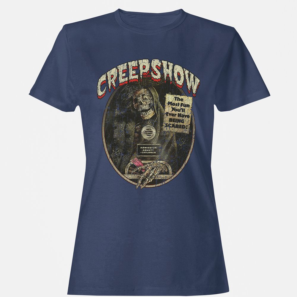 Women's T-Shirt - CDVJWP6M - Navy - 10