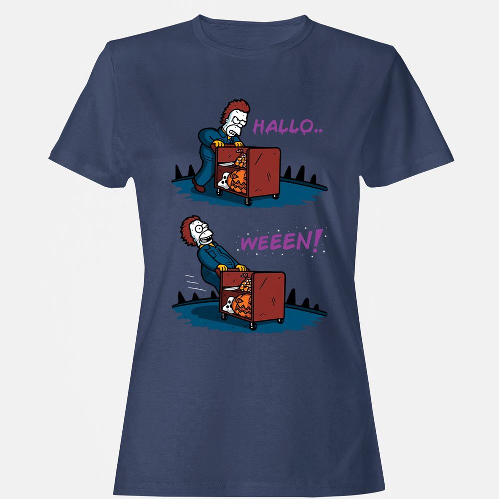 Women's T-Shirt - 4KPM226A - Navy - 10