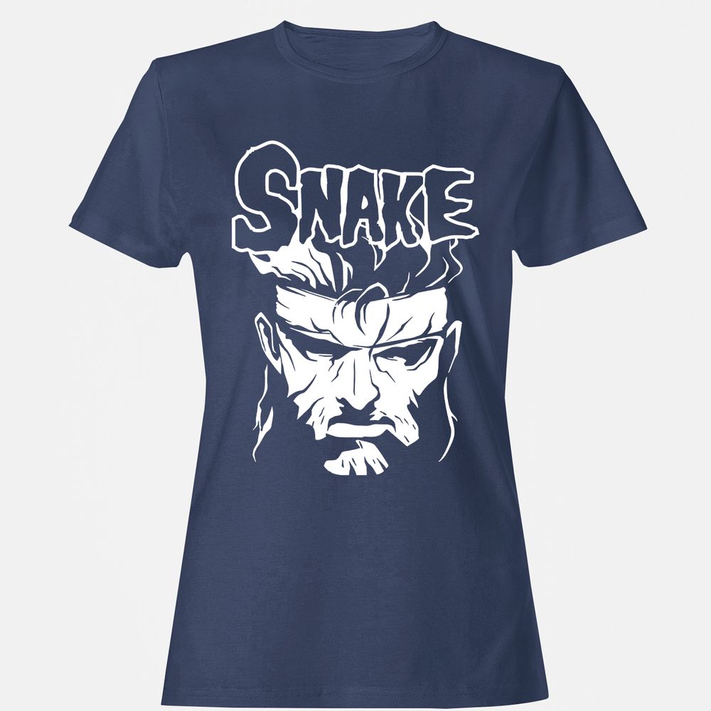 Women's T-Shirt - 7Z6A7NGU - Navy - 10