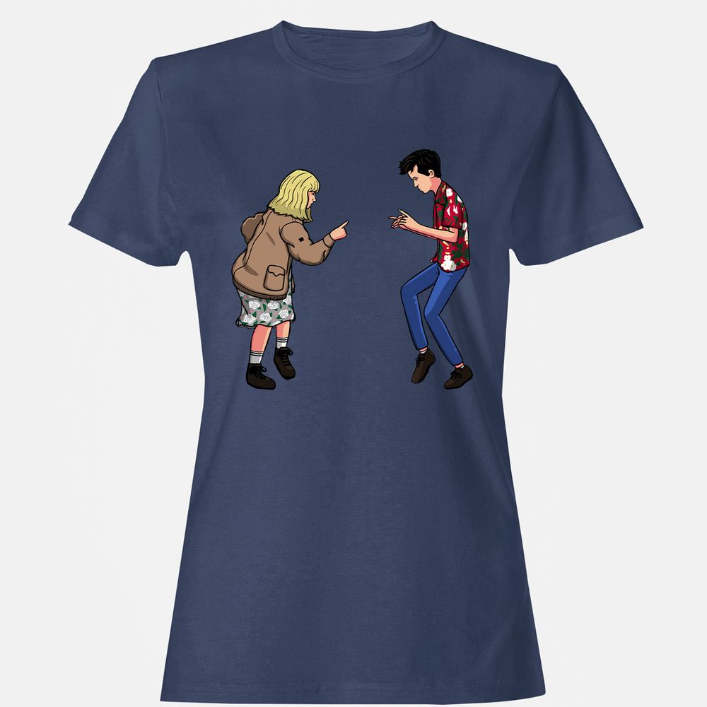 Women's T-Shirt - V34V9ZJ6 - Navy - 10