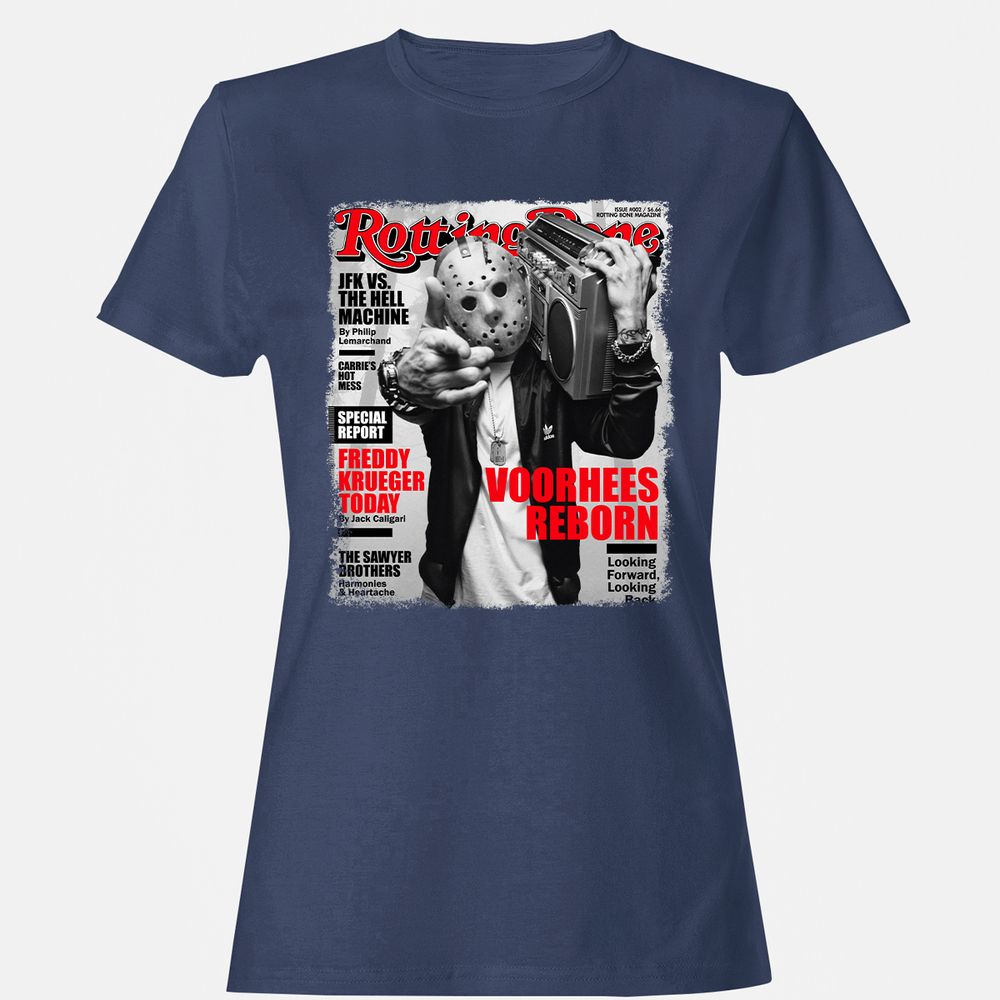 Women's T-Shirt - H7GGL4VM - Navy - 10