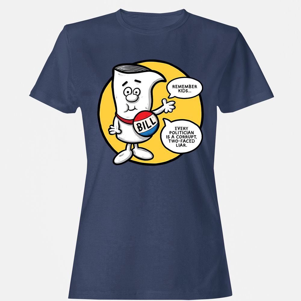Women's T-Shirt - K9YZ7TZJ - Navy - 10