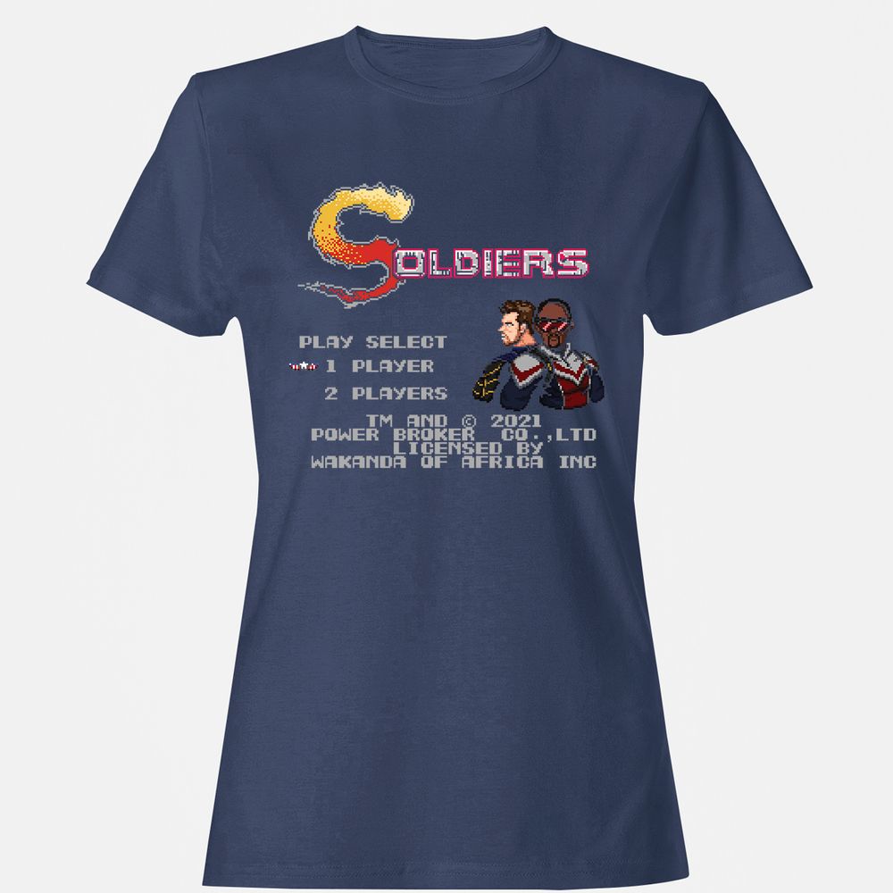 Women's T-Shirt - A8EGYX8X - Navy - 10