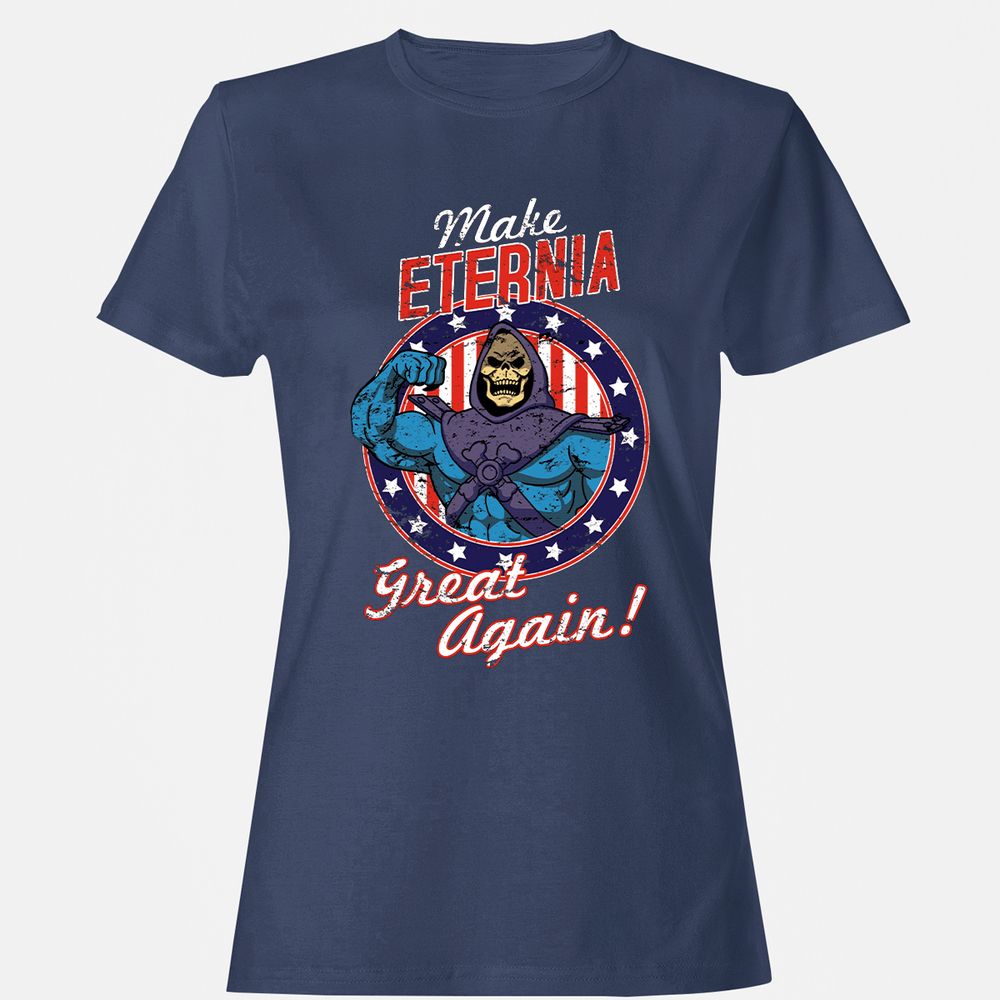 Women's T-Shirt - LMGYX6AN - Navy - 10