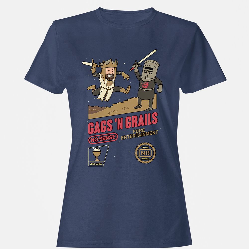Women's T-Shirt - 182GME1N - Navy - 10