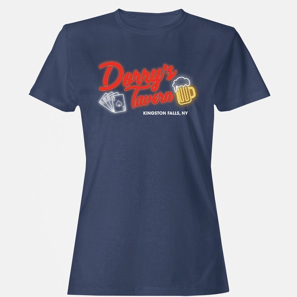 Women's T-Shirt - H9V4NVZF - Navy - 10