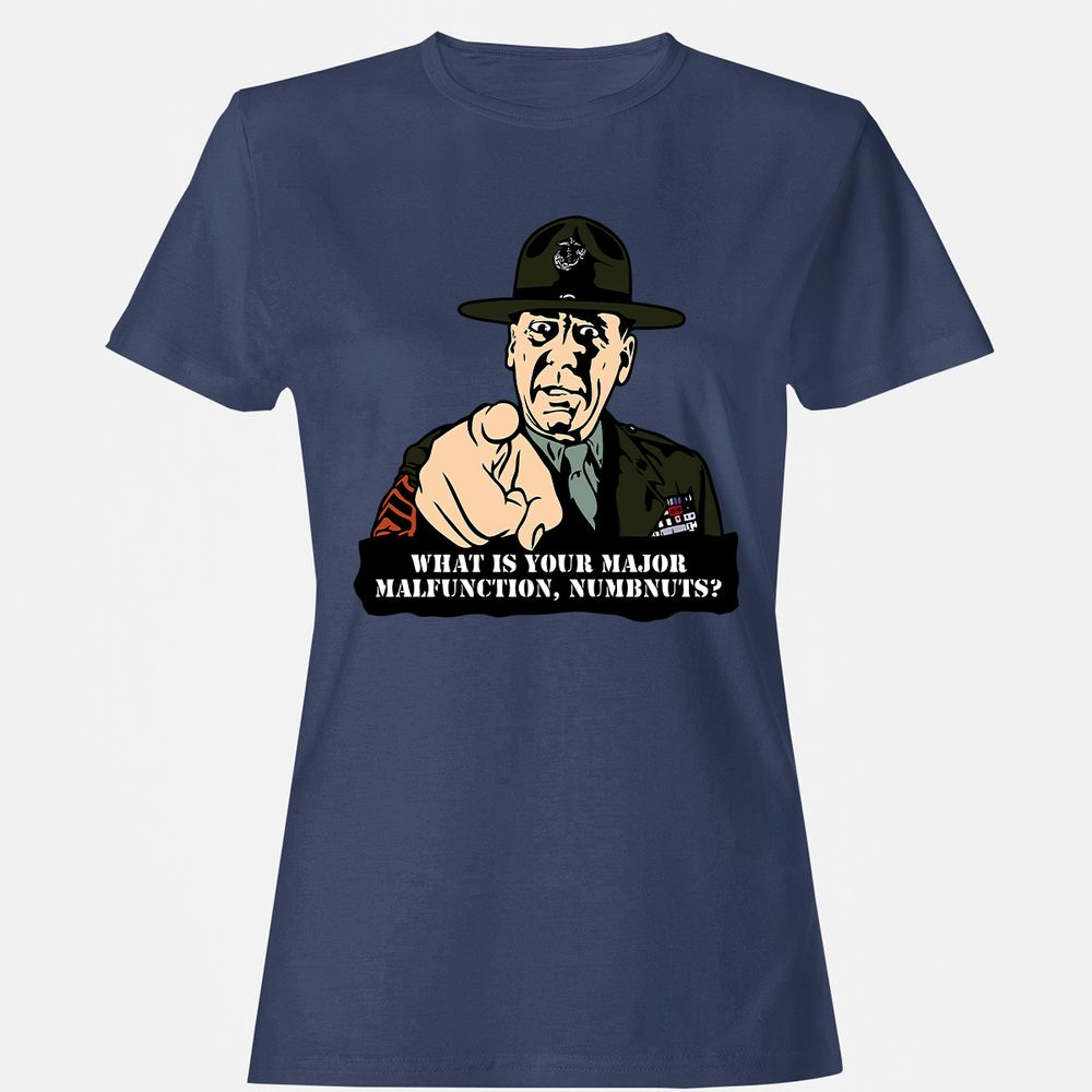 Women's T-Shirt - 33KDFECA - Navy - 10