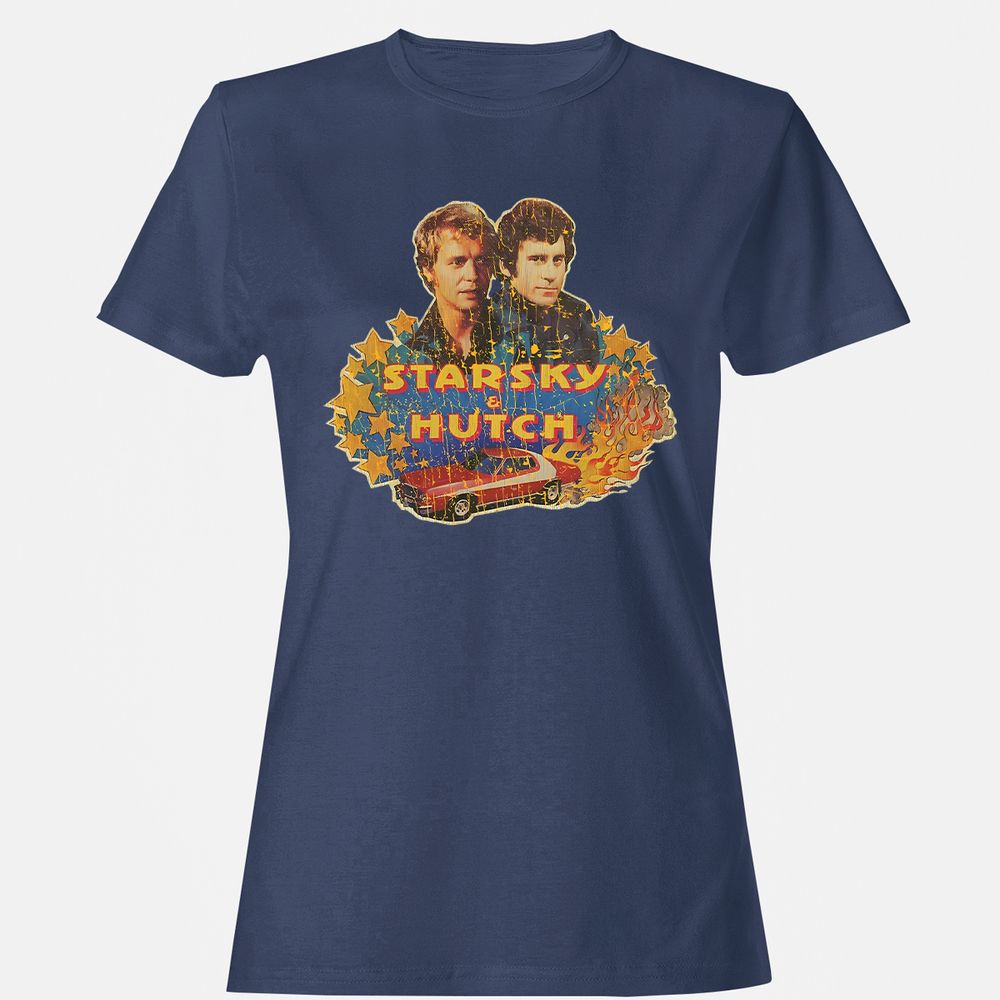 Women's T-Shirt - 86GLHBZY - Navy - 10