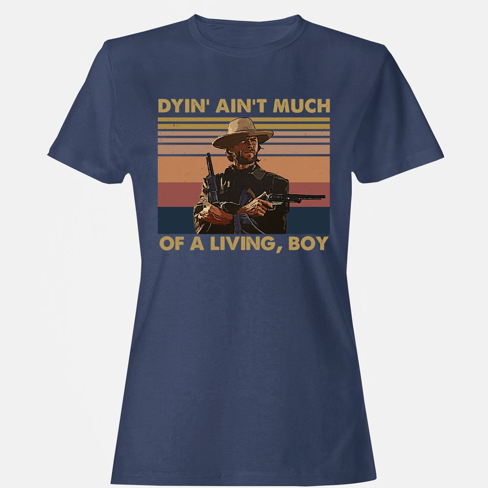 Women's T-Shirt - QXYXDLVN - Navy - 10