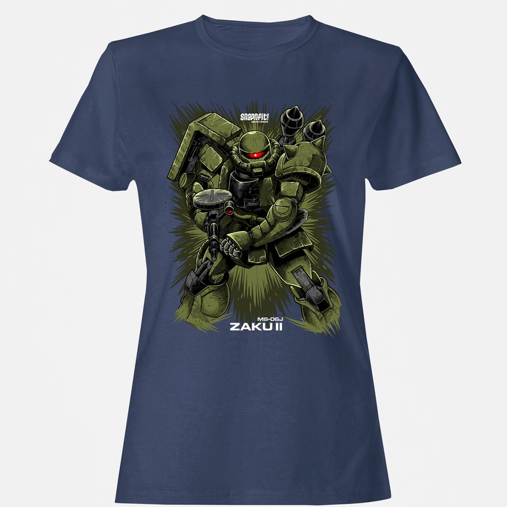 Women's T-Shirt - D76FKJ57 - Navy - 10
