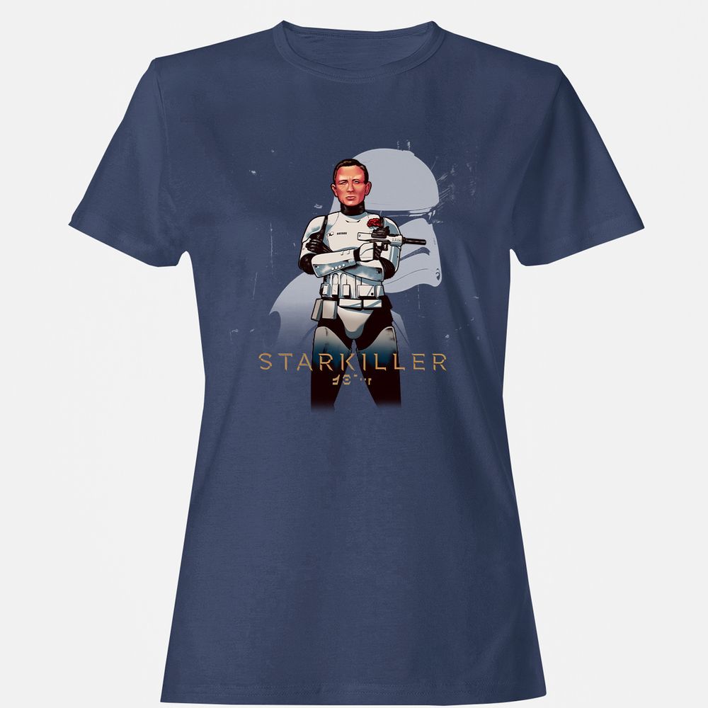Women's T-Shirt - SWWJCA5J - Navy - 10