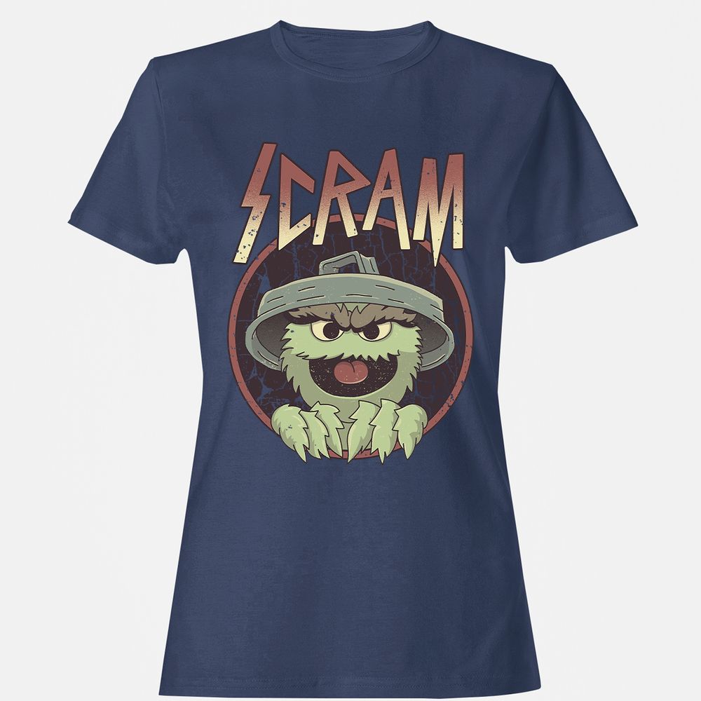 Women's T-Shirt - HNYDS7CJ - Navy - 10