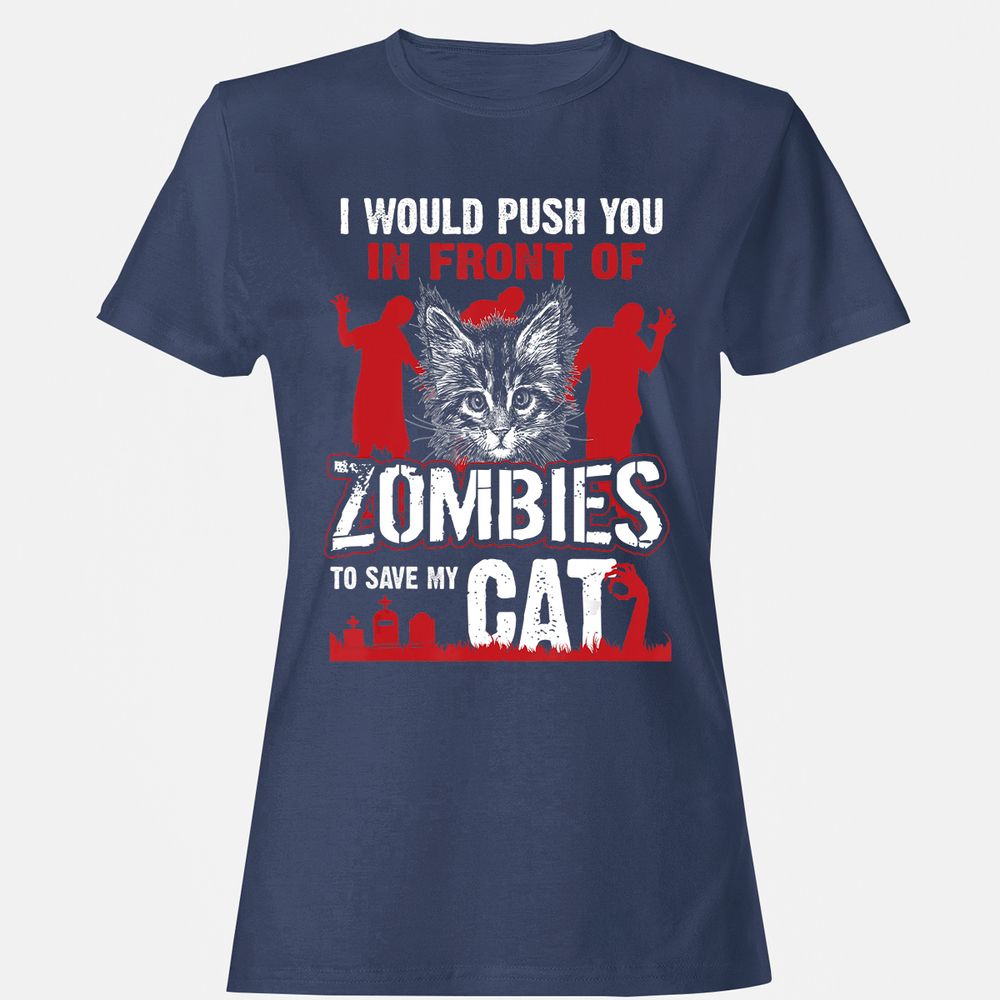 Women's T-Shirt - R7DD276N - Navy - 10